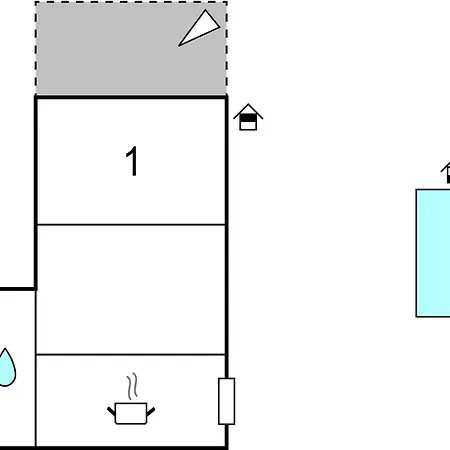 1 Bedroom Cozy In Apartment *